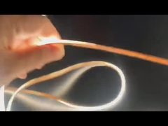 送り出されるの前の導かれた穂軸の滑走路端燈テスト