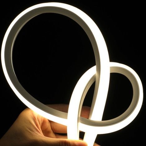 6x12mm家の装飾のための折り曲げられるLEDのネオン滑走路端燈6000kの50mm切られたサイズ