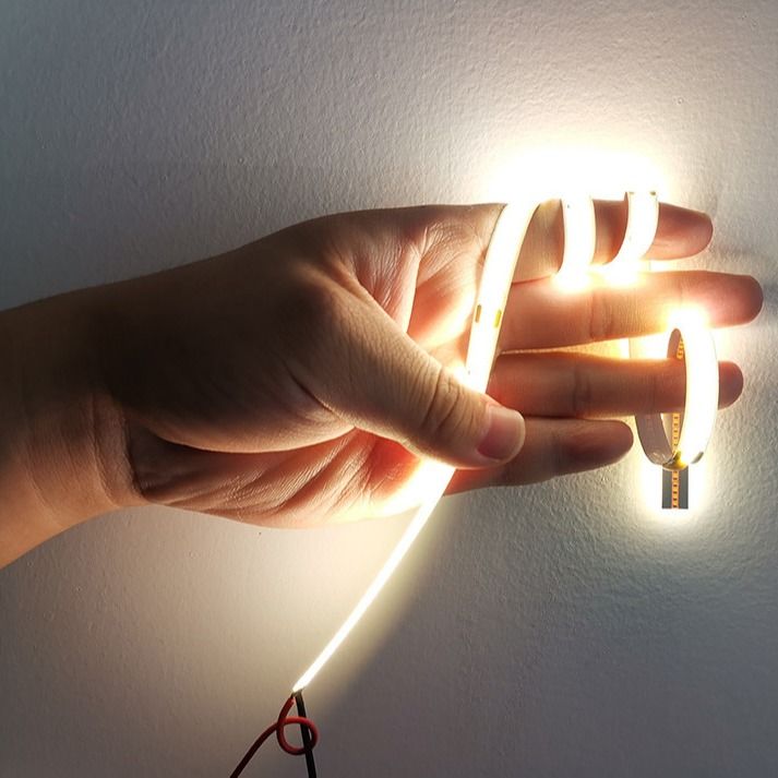 480leds/M LEDのストリップの穂軸12V高密度4000K 10Wの家の装飾