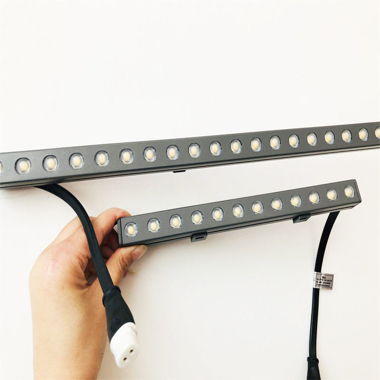 3000K CRI90 LEDの壁の洗濯機ライト24V 12W屋外LED線形壁の洗濯機