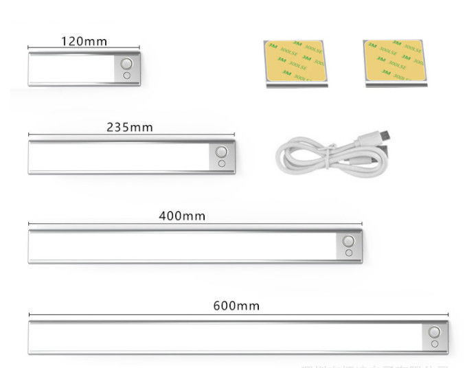 暖かく白い2700K柔らかさのキャビネットの下の3つの色のDimmable LEDの滑走路端燈白い3000K