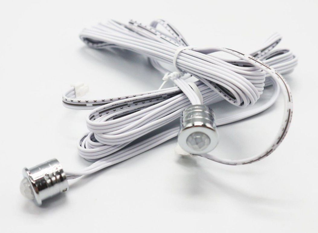 12V / 家のキャビネットの台所のために乳白色24V LEDセンサーの付属品PIR LEDセンサーの円形