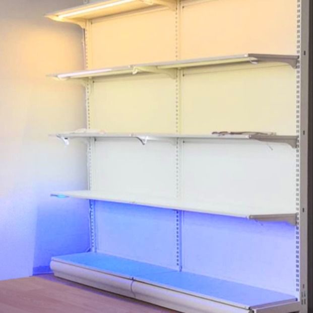 LEDの棚ライトのための超薄いLEDトラック ライト柵の黒の白い灰色